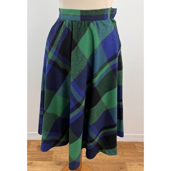 JC Penney Skirts Vintage Jc Penney Womens 8 Wool Blend Skirt Tartan